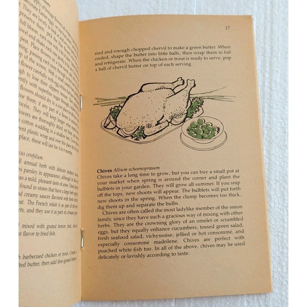 Vintage 1970s-80s Cookbooks Chocolate Recipes And Cooking With‎ Herbs Part Color - Picture 4 of 5